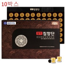 종근당건강 종근당 활력침향단 3.75g X 60환(선물용쇼핑백증정), 10박스, 225g