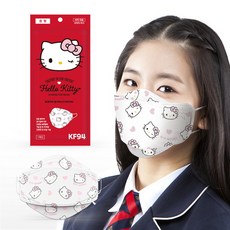 헬로키티중형마스크