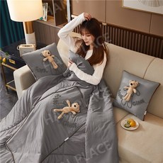 테디베어학교담요