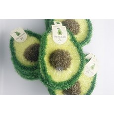 [워니의주방]아보카도수세미 20장(2매X10개세트 ) 아크릴수세미