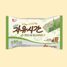해태 미니자유시간 크리스피 피스타치오 216g X 1개 초코바