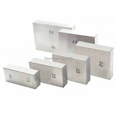 게이지 측정 25mm 10mm 30mm 개 강철 1mm 5mm 20mm 50mm 사각 블록 0 40mm, 0.5 mm, 1개