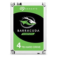 [SEAGATE] BARRACUDA HDD 4TB ST4000DM004 패키지|4TB (3.5HDD/ SATA3/ 5400rpm/ 256MB/ SMR+MTC) [5PACK] - 씨게이트barracuda5400rpm256mb