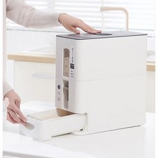 쌀냉장고 가정용 벌레방지 진공쌀통 쌀 저장고 보관함 저온 방습 보관 냉장고, 24kg 화이트