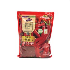[농협하나로마트] 청결고춧가루 1kg 보통맛, 1개