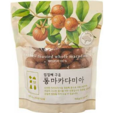껍질째 구운 통 마카다미아 + 오프너, 5개, 350g