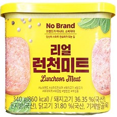 노브랜드 맛있는 리얼런천미트 햄 통졸임, 7개, 340g