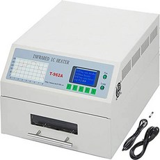 Happybuy Reflow Oven T962A 110V Reflow Soldering Machine 1500W 300 x 320 mm Professional Infrared H, One Color_One Size, 상세 설명 참조0