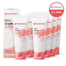 더블하트 베이비 크림 100ml (소프트파우더리), 8개