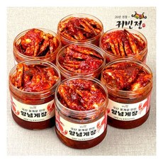 26년전통 맛집 국내산 꽃게 태양초고춧가루 양념게장1kg 1통 기타브랜드, 1kg, 1개