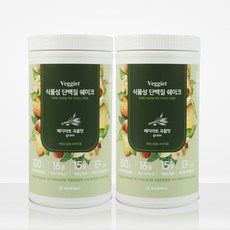 휴닉 베지어트 다이어트 단백질 쉐이크 곡물맛, 2개, 810g
