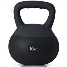 말랑말랑 소프트 PVC 케틀벨 아령, 1개, 10kg, black 1개, 10kg, black