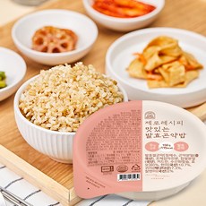 제로레시피 맛있는 발효곤약밥 100%국산현미 귀리 찰현미 식단조절 다이어트 115kcal 당 0g 식이섬유 사균 함유 HACCP 인증, 150g, 10개