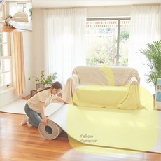 YP 거실매트 110CMX6M 셀프시공 화이트버즈 롤매트