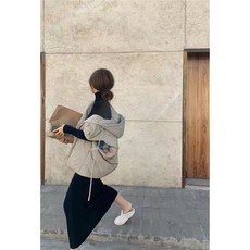 패딩조끼 외투 원피스 세트 2021 가을 겨울