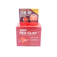 미샤 아마존 레드 클레이 모공 마스크 110ml, 1개, 1개