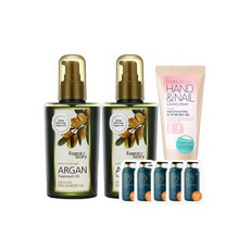 아르간 오일 헤어에센스 (12월 끝장세일) 120ml 2개+핸드크림 60ml+샴푸5매+추가할인쿠폰