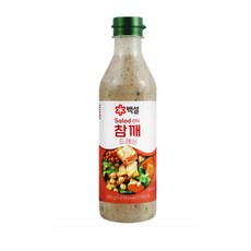 CJ 백설 참깨드레싱, 10개, 550g