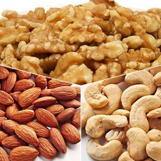 산과들에 [1+1] 23년 햇 호두/아몬드/캐슈넛 400g+400g, 2. 볶음캐슈넛 400g+400g, 1개