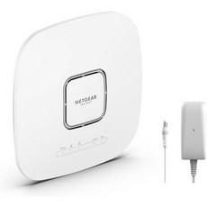 NETGEAR 클라우드 관리 무선 액세스 포인트(WAX625PA) - WiFi 6 듀얼 밴드 AX5400 속도 | 최대 328 클라이언트 장치 802.11ax Insight 원, Includes AC Adapter, AX5400 | WiFi 6 | PoE+ - 넷기어wax625