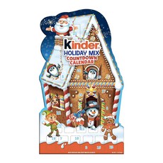 킨더 홀리데이 믹스 초콜렛 24일 어드벤트 캘린더 크리스마스 캘린더 / Kinder Holiday Advent Calendar, 1개