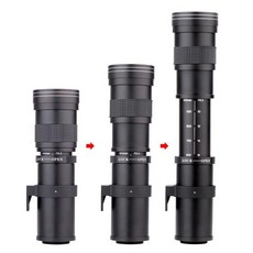 카메라렌즈 Lightdow-420-800mm F8.3-16 슈퍼 망원 수동 줌 렌즈 T2 어댑터 링 EOS 소니 펜탁스 DSLR 카메, 01 소니, 01 소니