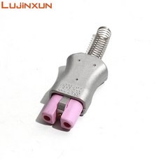 T727 알루미늄 합금 산업용 고온 플러그 소켓 35A 가열 링 세라믹 퍼니스 플러그(786495), 6mm hole_은, 1개
