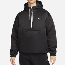 나이키 새틴 아노락 스우시 후드 패딩