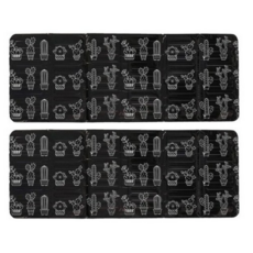  영그린 알루미늄 가스렌지 보호가드 블랙, 8개 