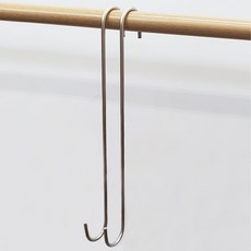 긴 롱 S자 고리 실버 에스자 후크 걸이 10cm, 1개, 50cm (1000027119)