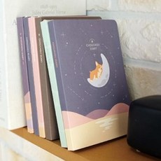 제이팩토리 귀여운 2021 한줄 다이어리 일정 관리 스티커 플랜 스케쥴 E-1737798, 굿나잇버니
