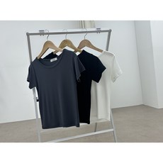 몰리 유넥 반팔T (3컬러)