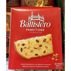Battistero 일베키오 바티스테로 파네토네 클래식 500g (원산지 : 이탈리아), 1개