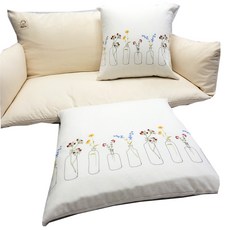 광목방석프릴커버50×50