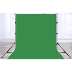 크로마키배경 유튜브 배경지 스튜디오 라이브 방송, 2x2m 배경 프레임, 1개