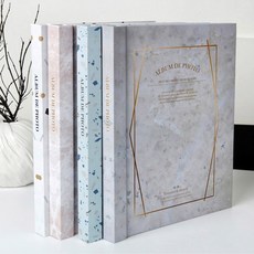 설래임 이지더블포켓 4x6앨범 2단 포켓식 앨범 4권세트