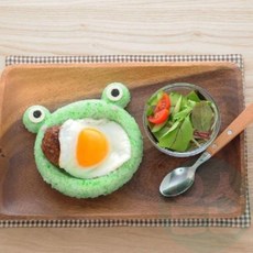 위센티브 동물 카레라이스 데코틀 밥모양틀 볶음밥데코세트 모양밥틀 캐릭터밥틀 밥틀세트 볶음밥데코틀 도시락모양틀 오무라이스꾸미기 캐릭터모양틀, 1개