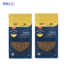 호주 웰니스로드 Wellnessroad 블랙 치아 씨드 300gX2개입 Black Chia Seeds 300g 2packs, 2개, 300g