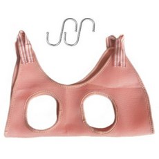 울트라펫 강아지 고양이 미용 해먹 거치대 털 발톱 깎기 항문낭 제거, 1개, 핑크, M