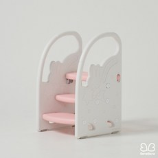 베네베네 알파카 3단 2단 이지 트랜스폼 논슬립 유아아기 디딤대 그레이 1개 상품 이미지