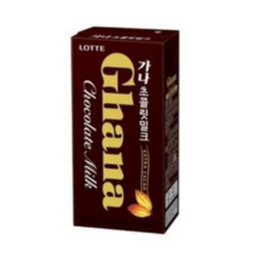 롯데 가나초콜릿밀크 190ml, 2400개