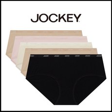 jockey 팬티
  JOCKEY 쟈키 여성 미디 자카드 솔리드팬티 5종세트 