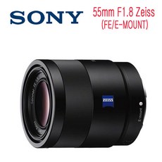 [현대백화점]소니 미러리스 카메라 렌즈 FE 55mm F1.8 ZA SEL55F18Z 칼자이즈, 단일속성
