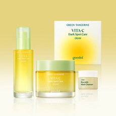 구달 비타C 잡티케어 세럼 50ml+크림75ml+(증정)비건라이스 밀크팩클렌저 30g, FREE