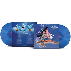 월트디즈니 LP 알라딘 OST 앨범 블루 컬러 바이닐 Aladdin LP 쟈스민 지니 - 디즈니lp