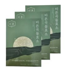 건강한약속 바른 곡물효소 100포 x 3박스, 300g, 3개