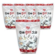 태산 맛미 순대소금 양념소금 배달용 포장용 일회용, 1000개, 3.5g