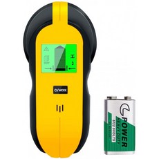 FOLAI 전자 센터-4in-1 메탈 AC 스터드 디텍터 월 와이어 스캐너(LCD 디스플레이 및 신호음 경고 기능 포함) 목재 파인더, 단일옵션