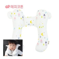 해피코튼 인견 안전목쿠션 (M), 동화