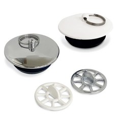 욕조거름망 마개 머리카락 욕조캡 물마개 배수구 마게, 4 욕조마개 크롬